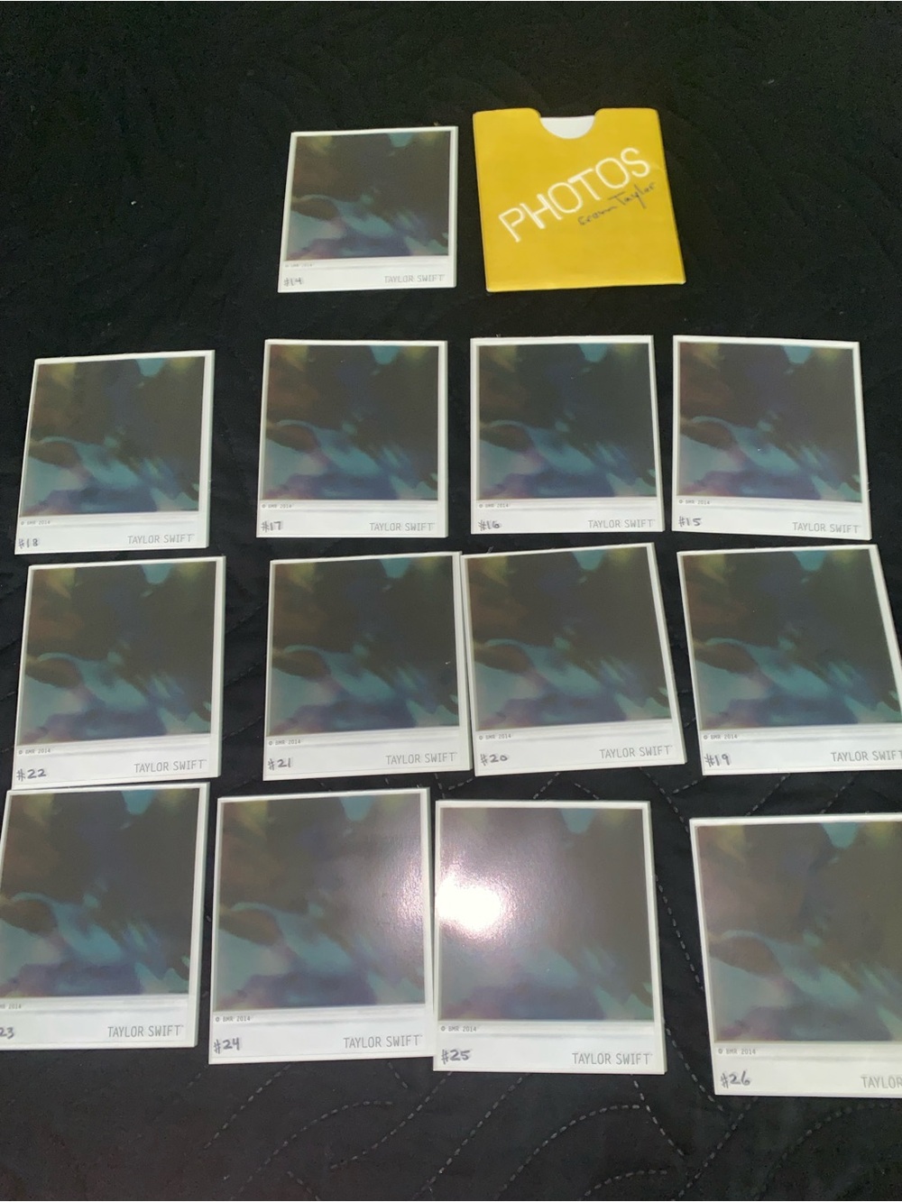 Taylor Swift 1989 Album Polaroid #14-26 Vintage Style Collectible Lyric Photos - Picture 6 of 9